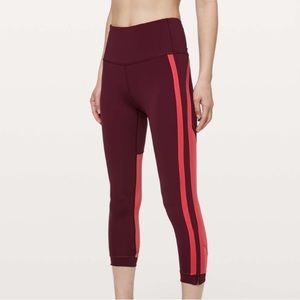 Lululemon Zip The Line Crop Leggings 23”